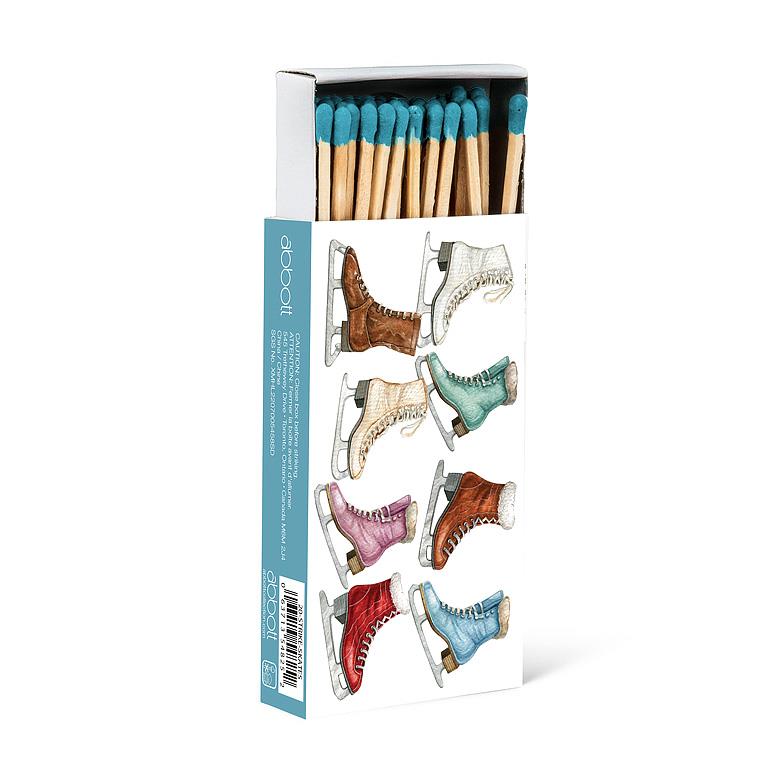 Vintage Skates Matches Box