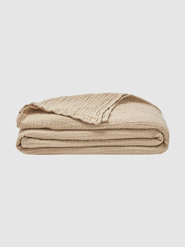 Muslin Cotton Throw Biscuit