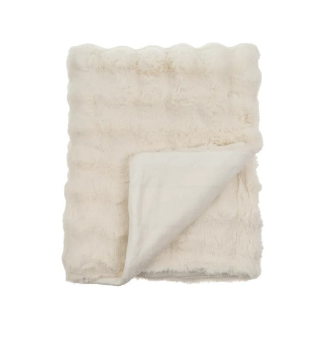 Faux Fur Throw