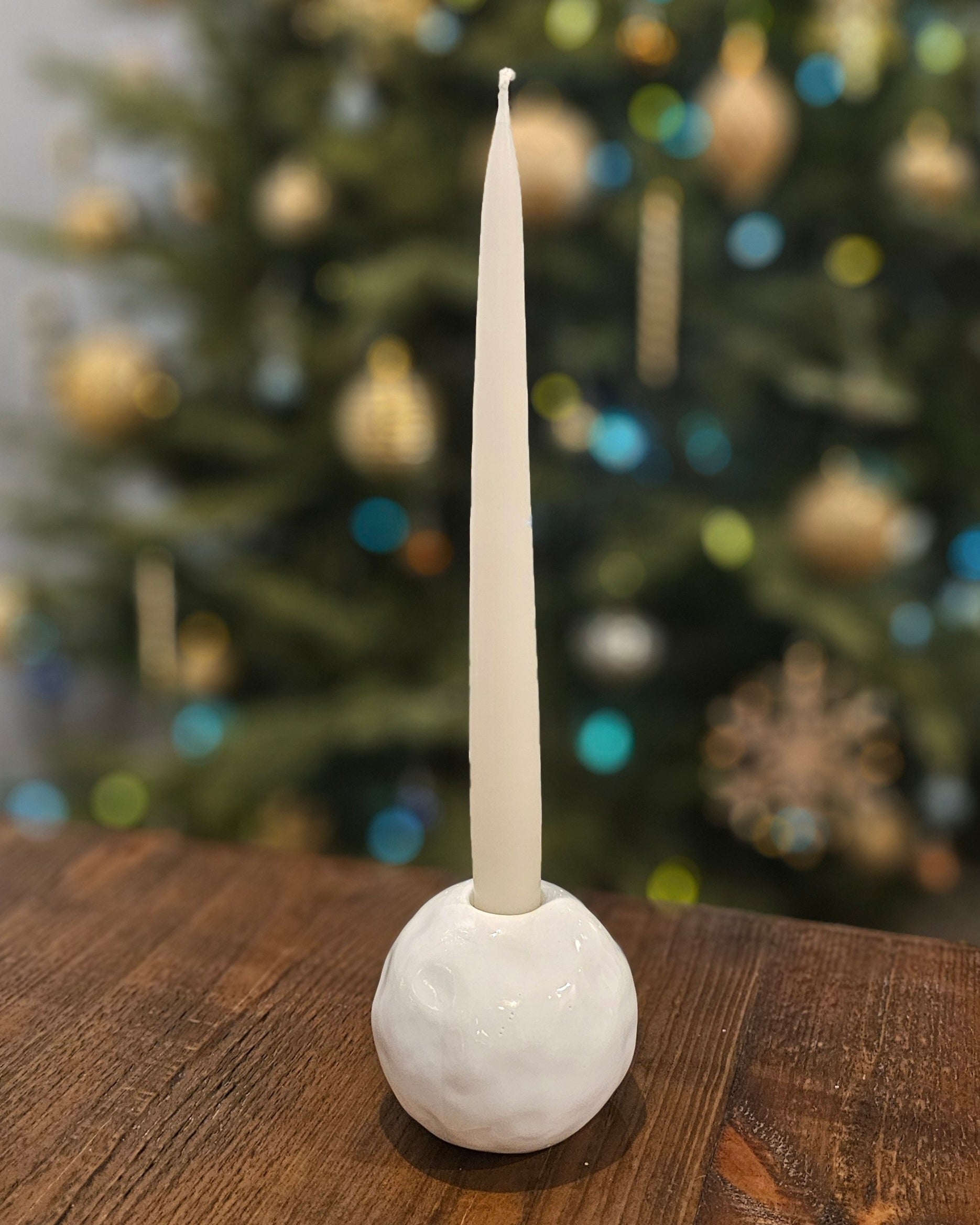 Snowball Candle Holder