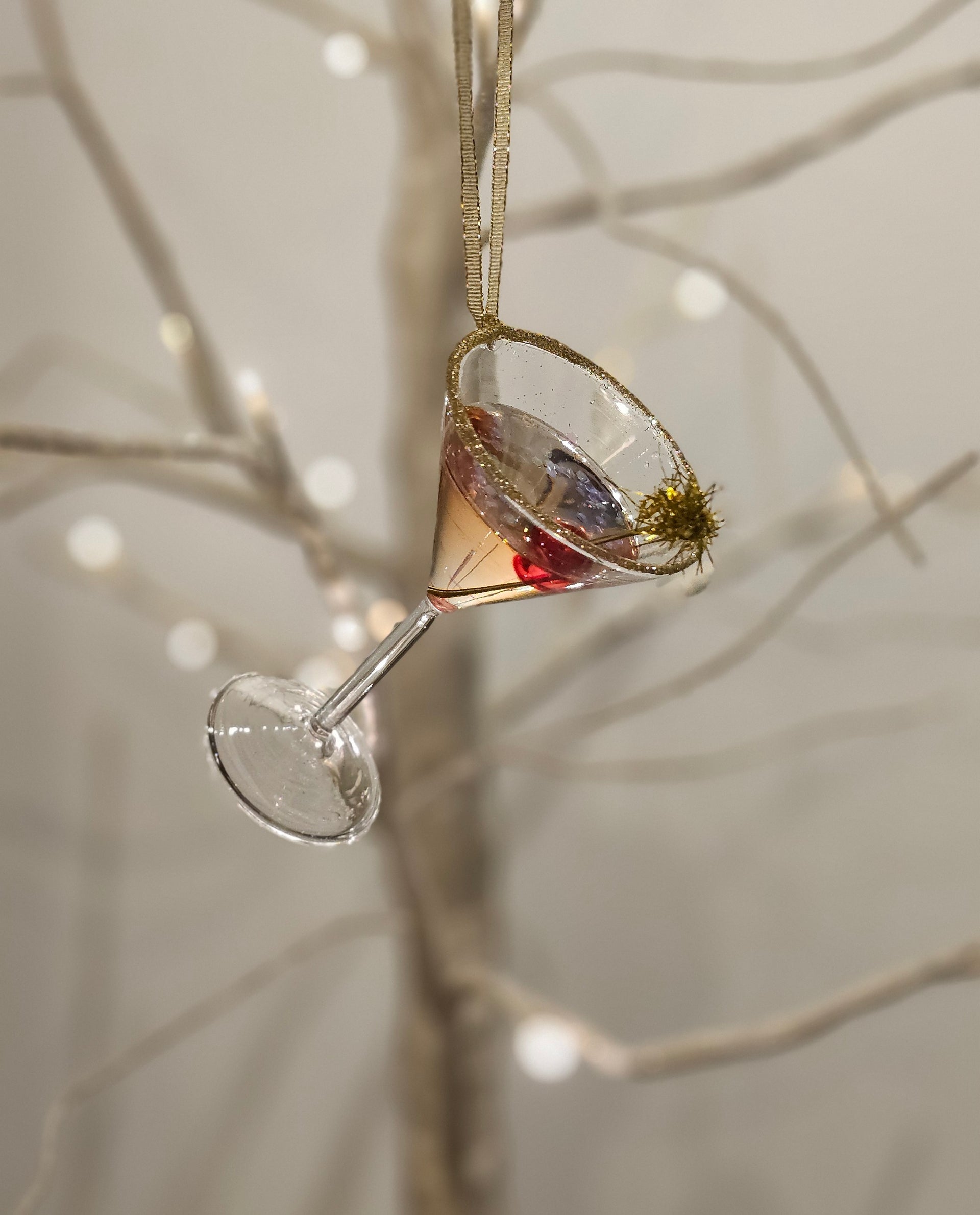 Festive Martini Ornament