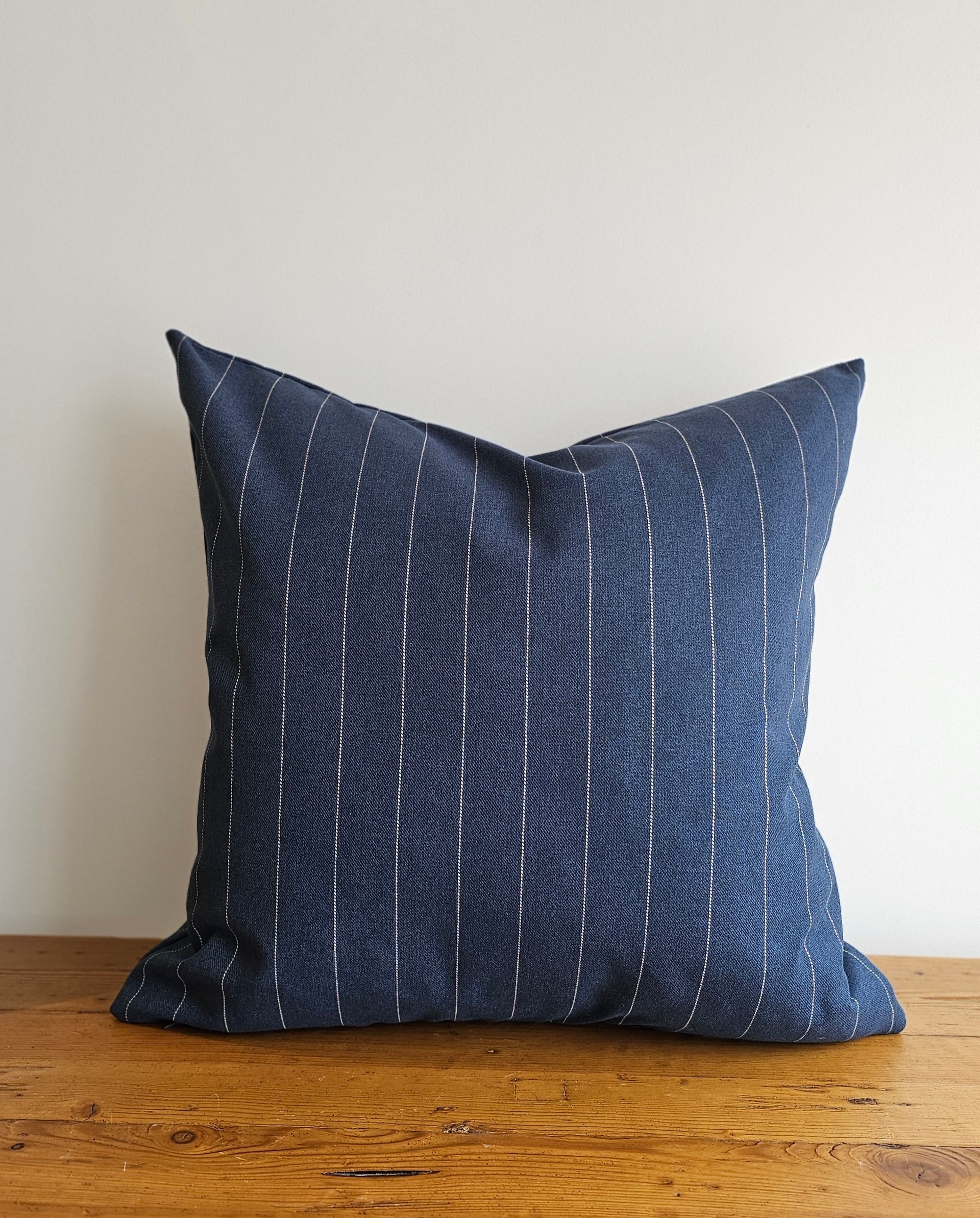 Boaz Navy Pillow Cover