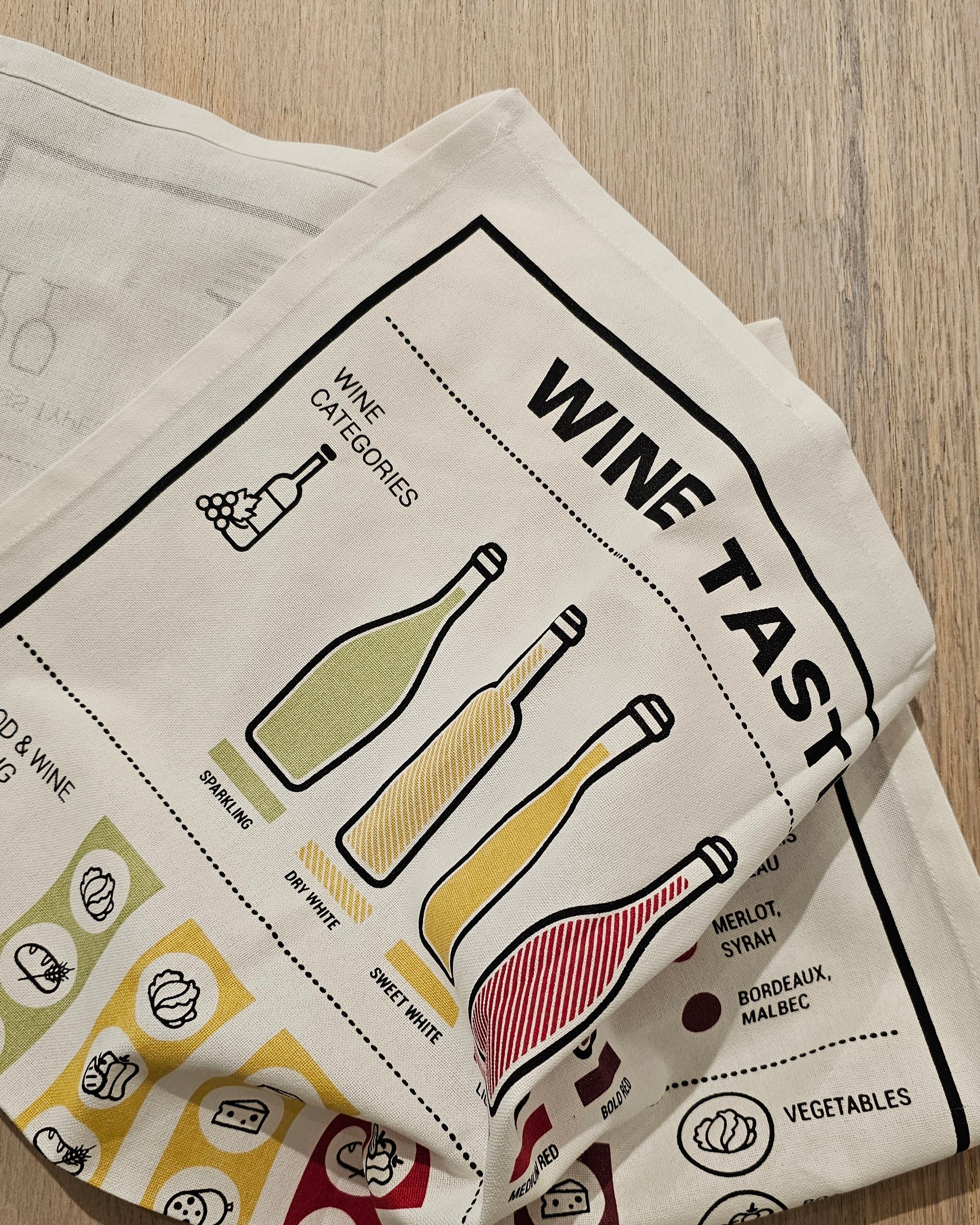 Wine Tasting Kitchen Towel