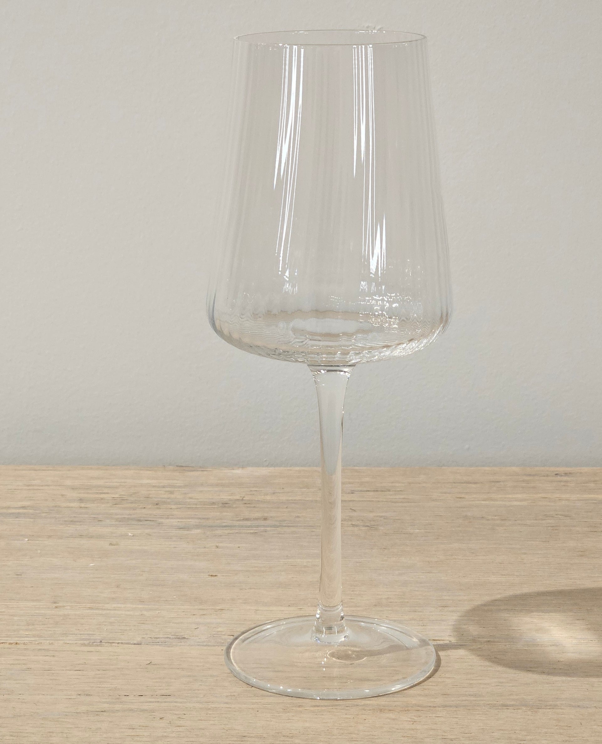 Optic Wine Glass