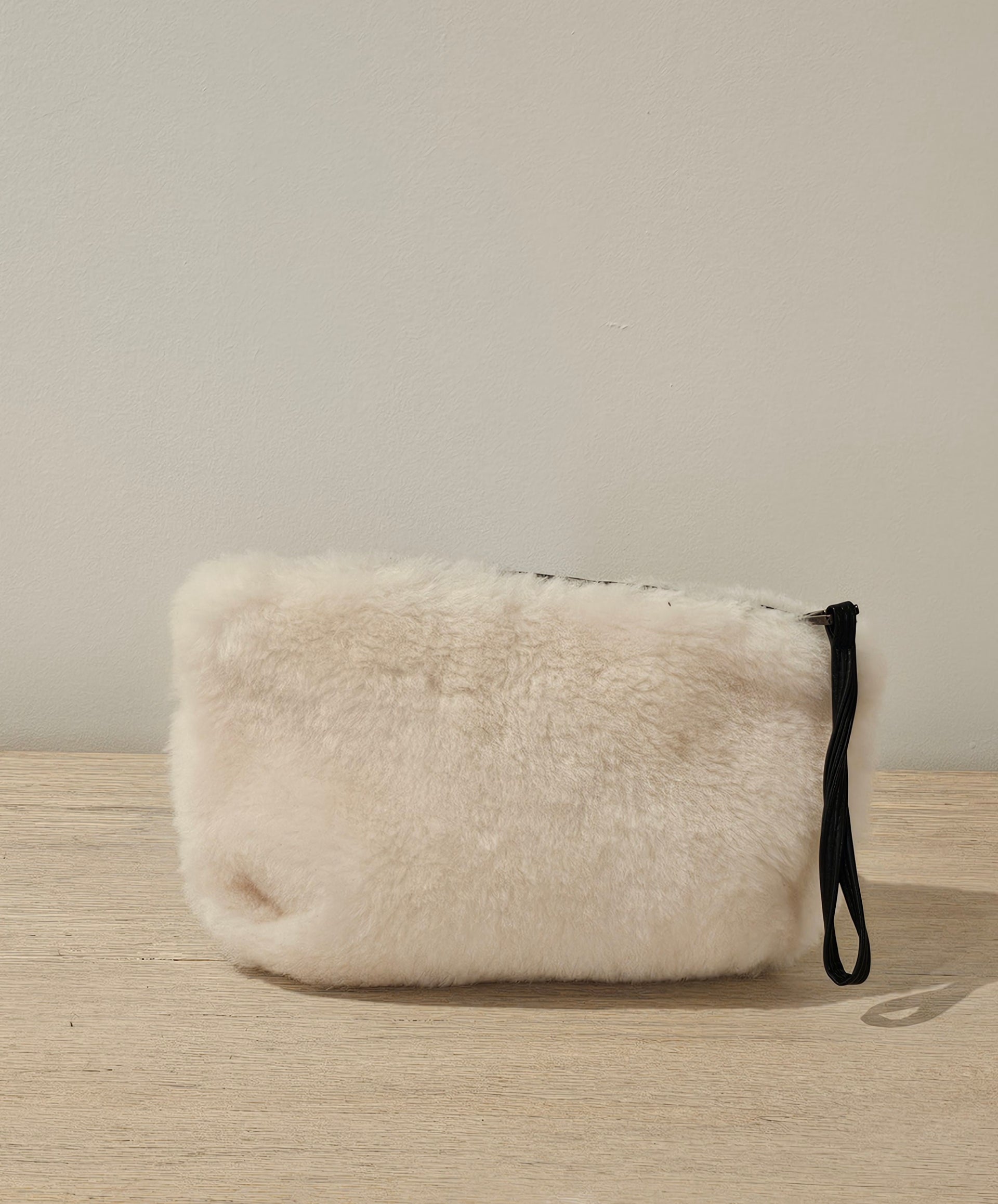 Sheepskin Nelly Bag White