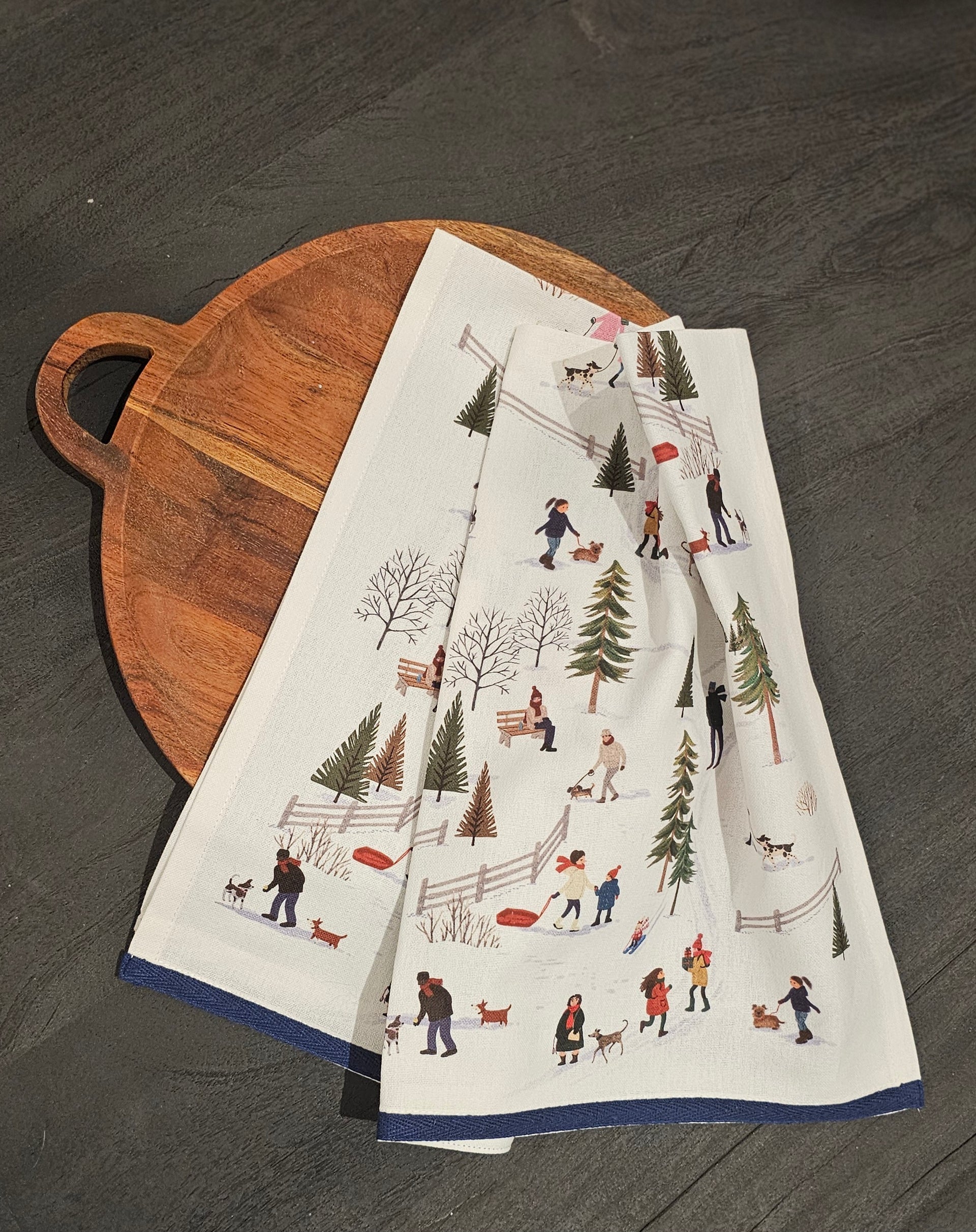 Winter Kitchen Towel