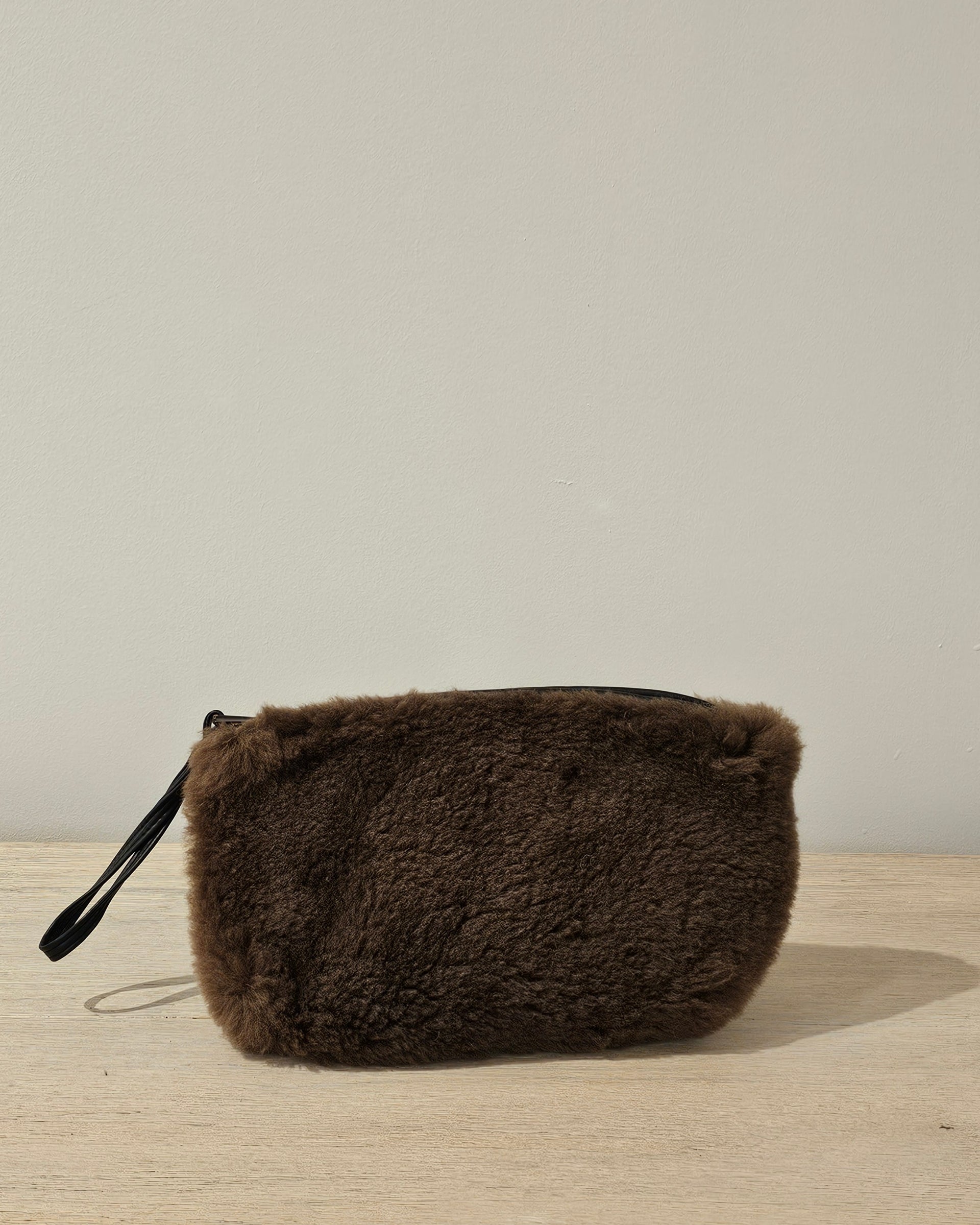 Sheepskin Nelly Bag Khaki