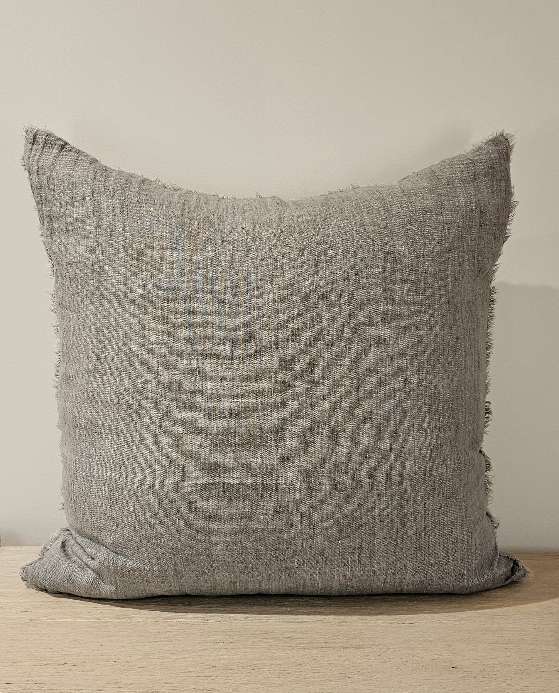 Linen Pillow Light Grey