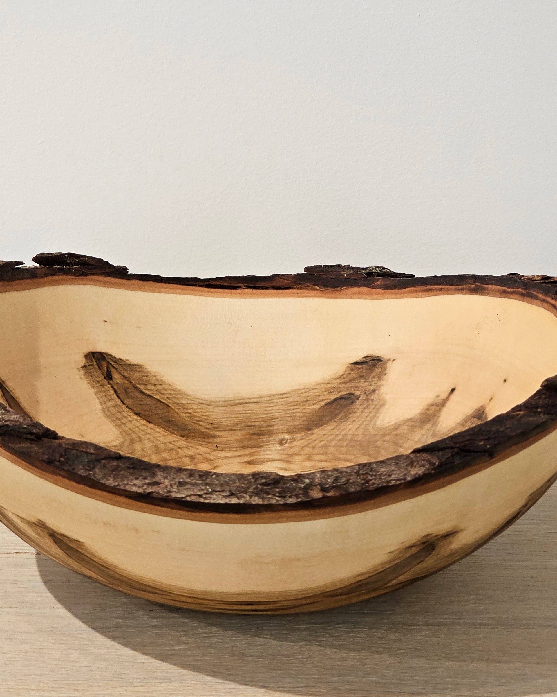 Maple Bark Edge Bowl 11"