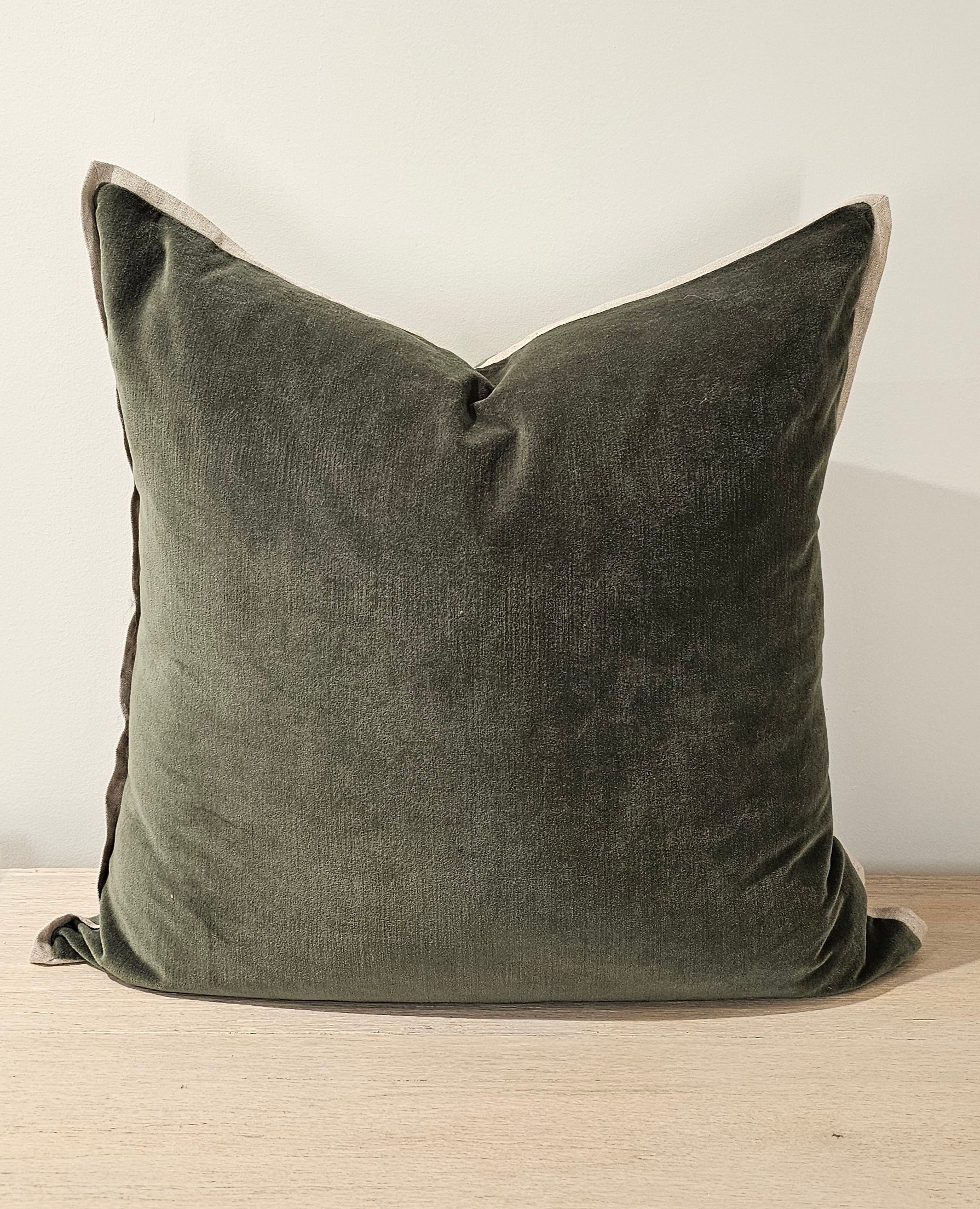 Sage Velvet Pillow