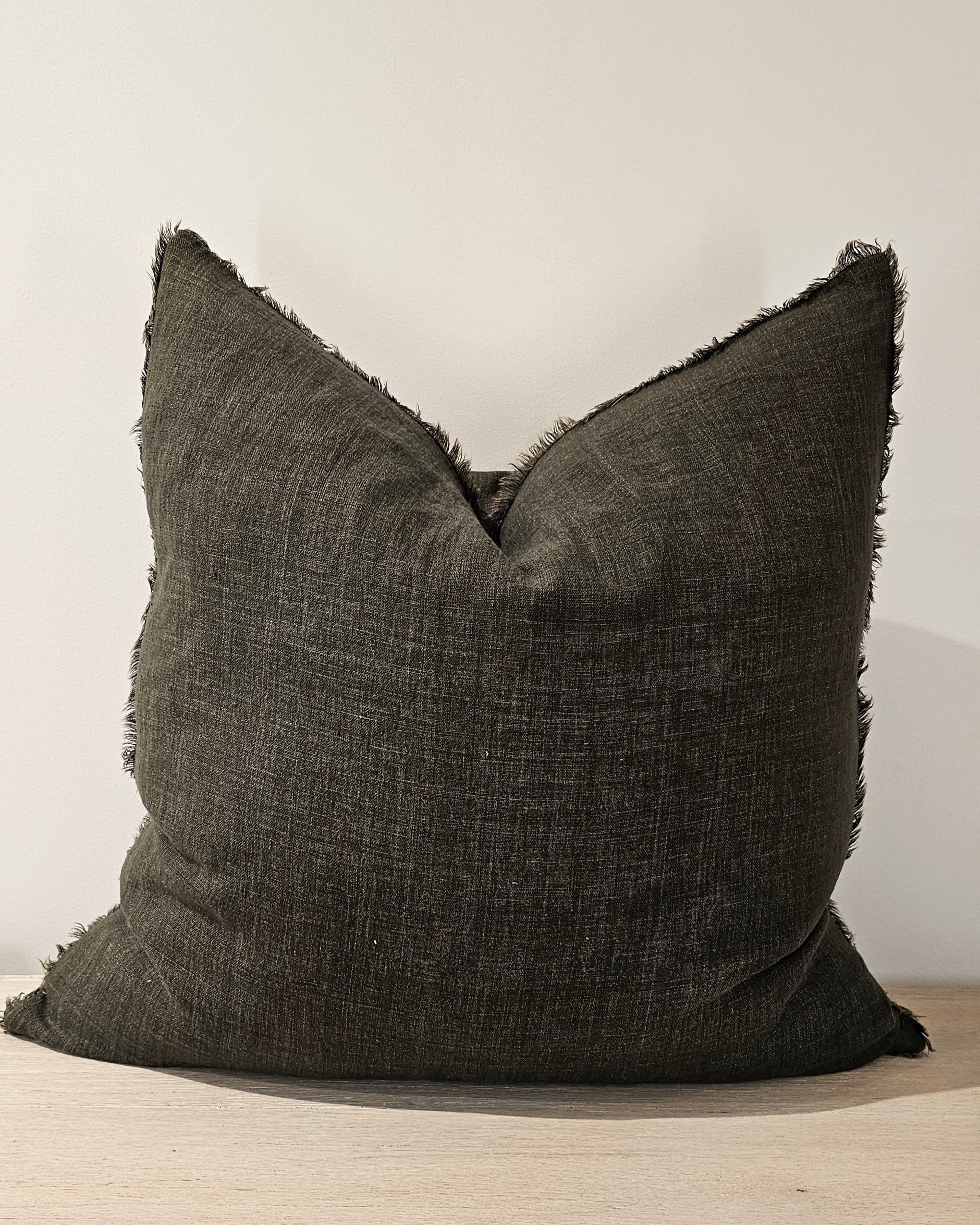 Linen Pillow Avocado