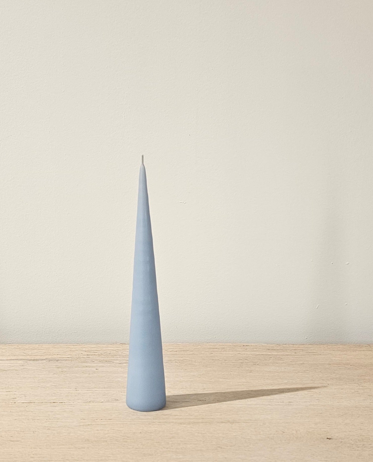 Danish Cone Candle - Sky Blue