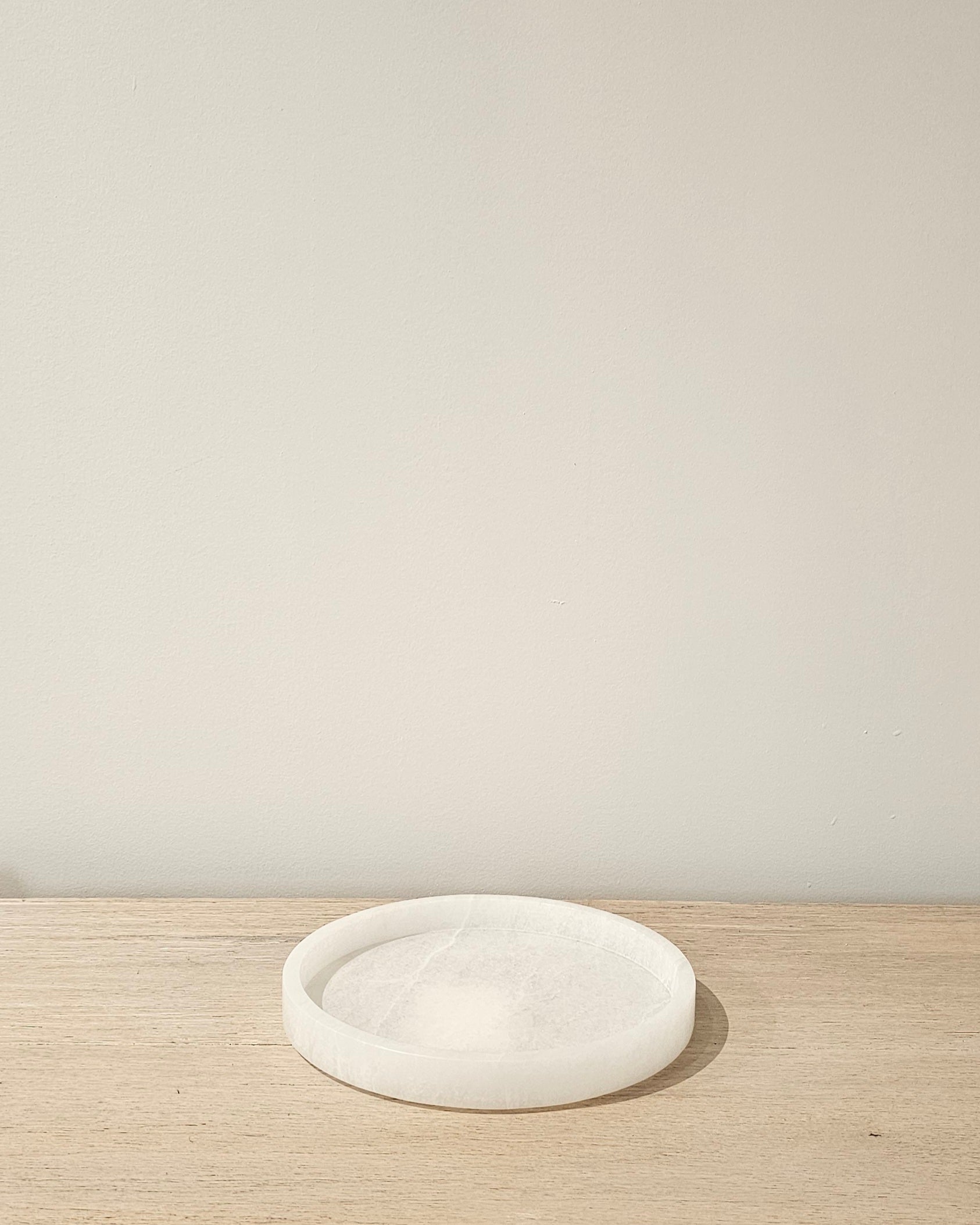 Round Stone Tray