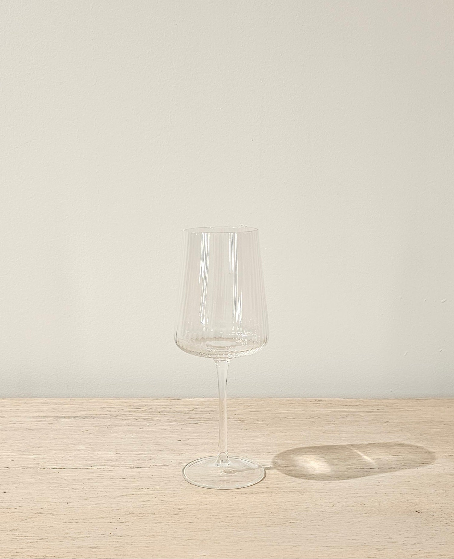 Optic Wine Glass