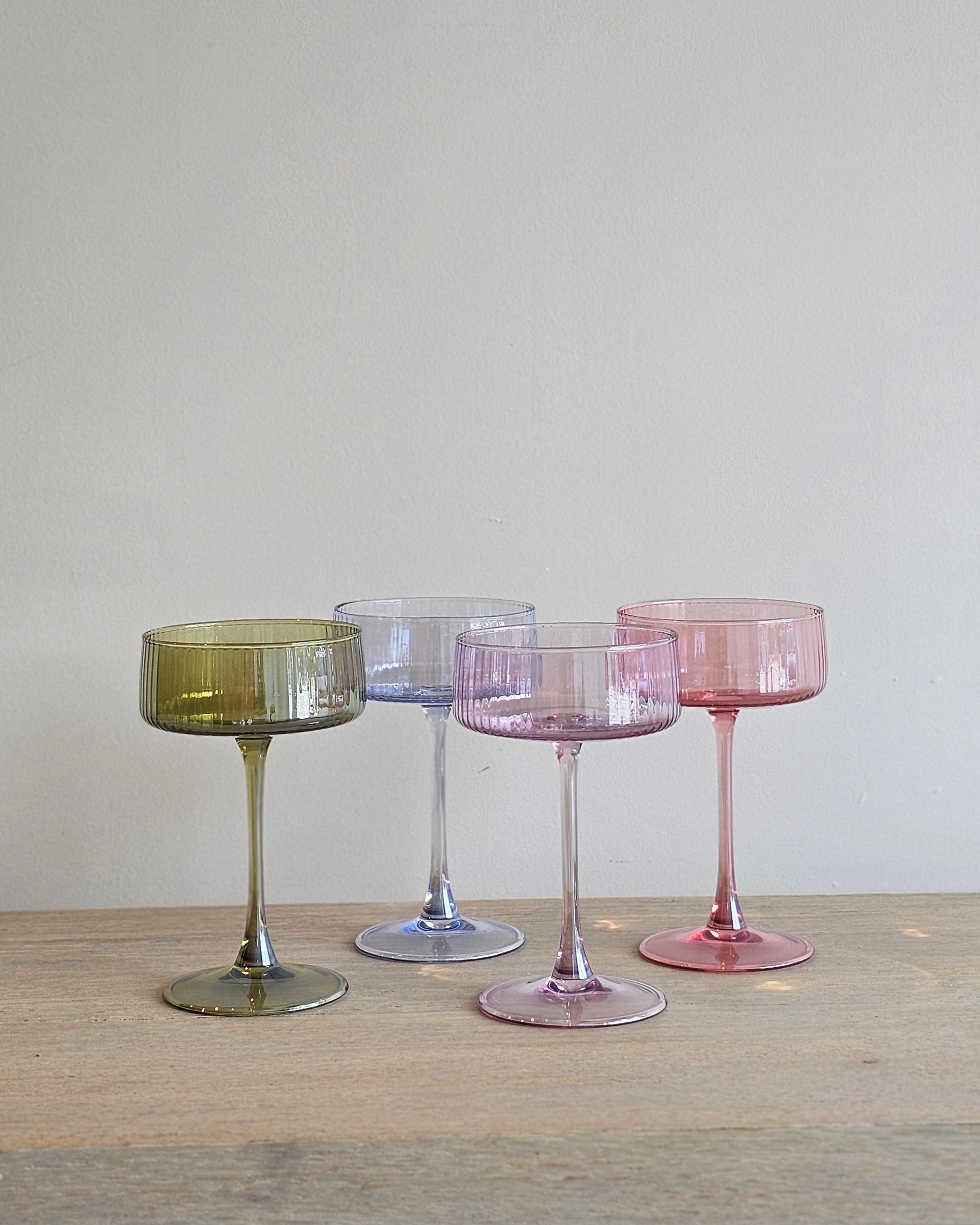 Cocktail Coupe Glass set of 4