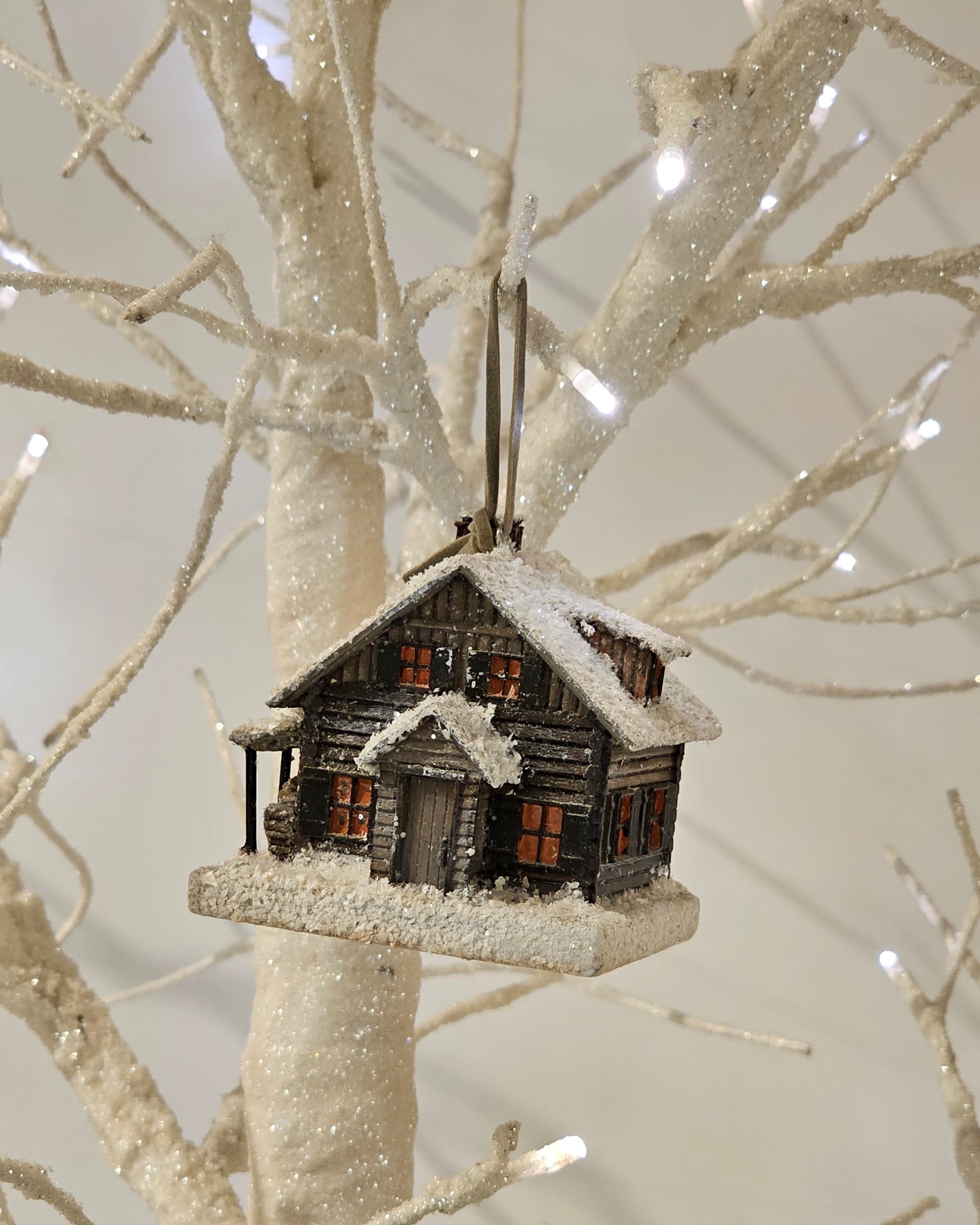 Winter Cabin Ornament